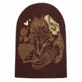 BEANIE W LONELYS BROWN